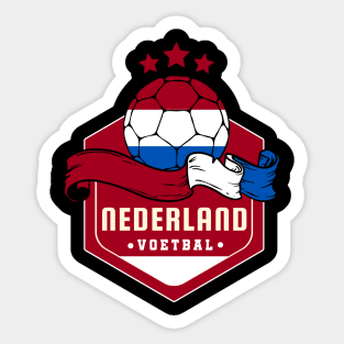 Netherlands Football Logo Sticker